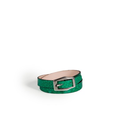 Bracelet Double Tour Vert
